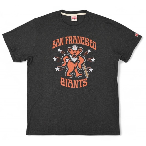 San Francisco Giants Shirt Mens Large MLB Baseball Bear Grateful Dead Homage Tee - Picture 1 of 8